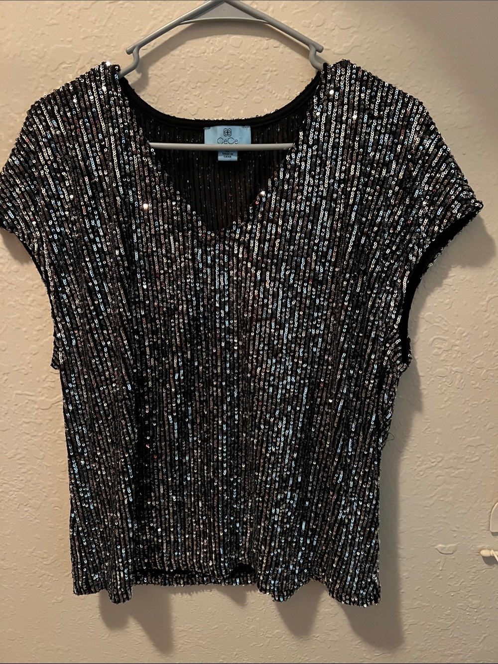 Sequin top